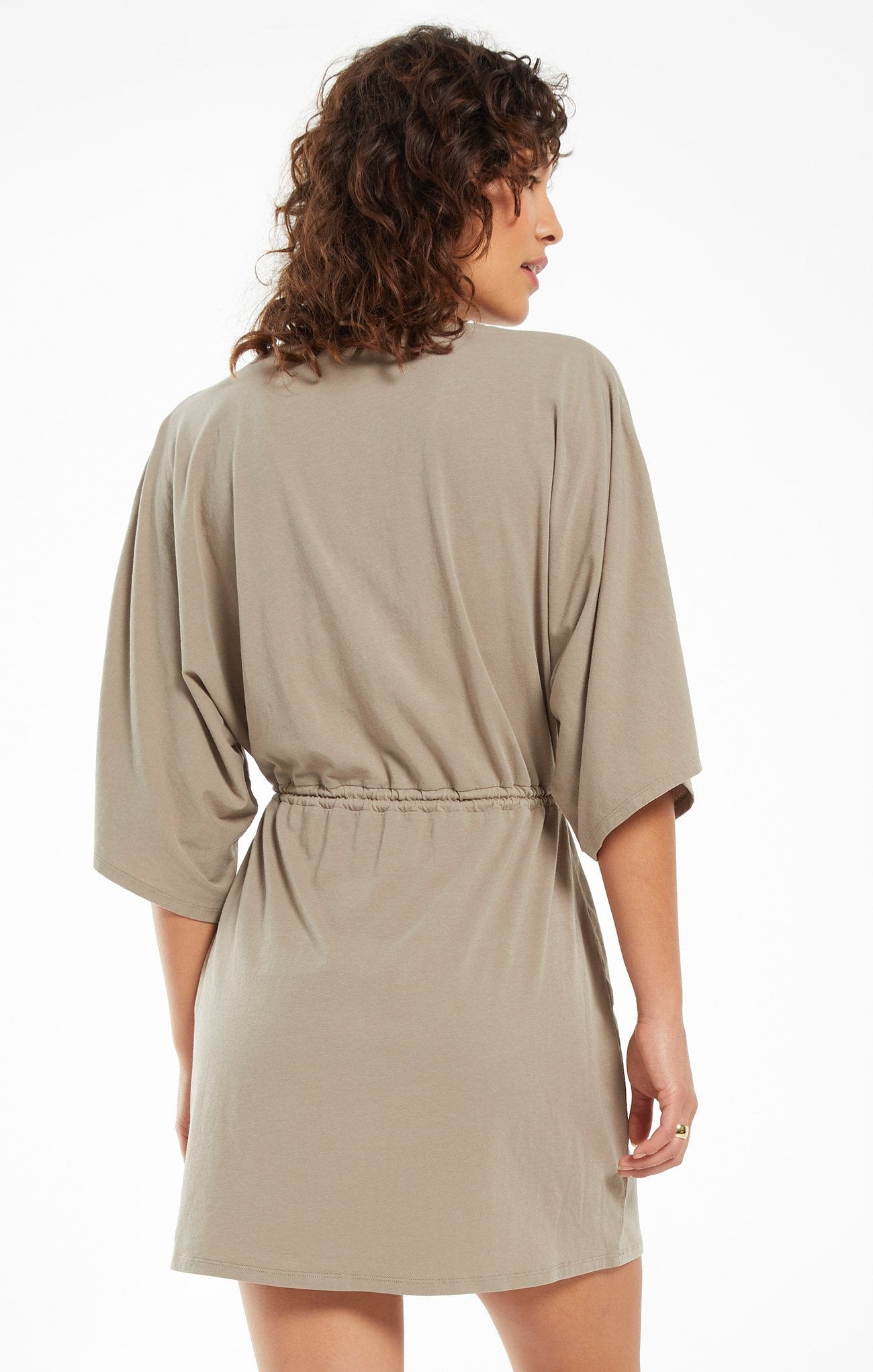 Z Supply | Sydney Cotton Jersey V-Neck Dress