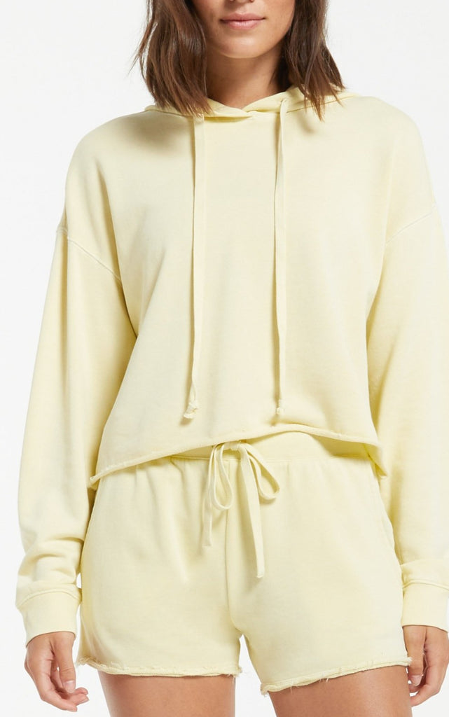 Z Supply | Gia Washed Hoodie, Key Lime