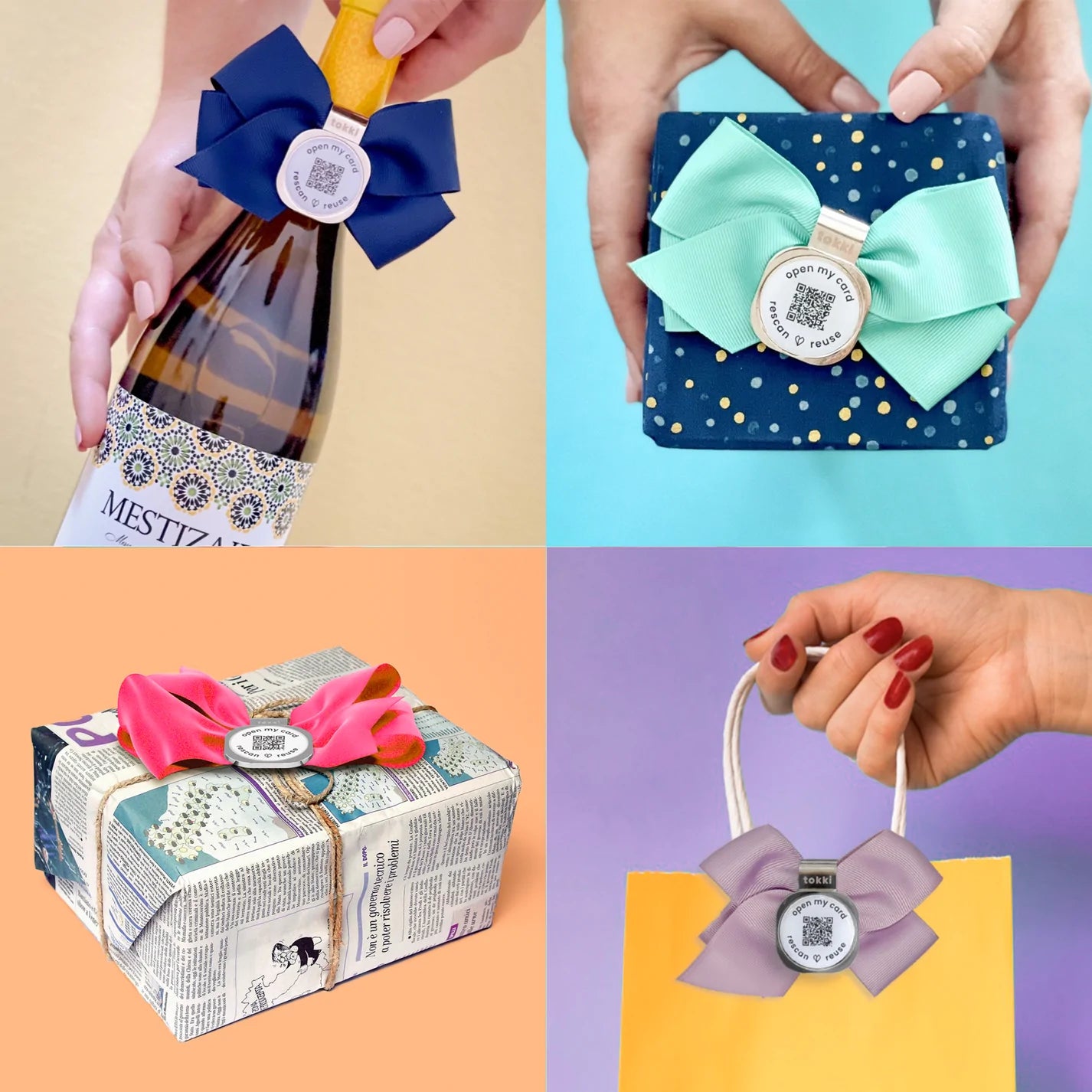 Tokki | QR Card + Bow