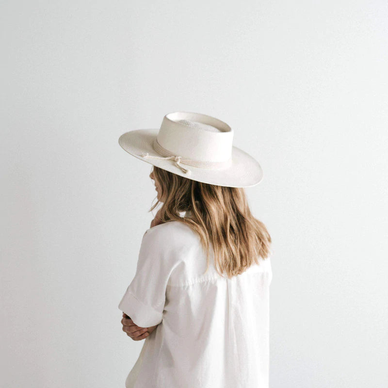 Gigi Pip | Bre Pork Pie Straw Hat