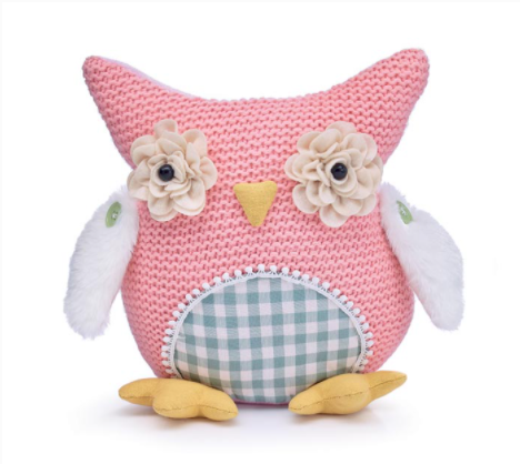Knitted Owl Plush