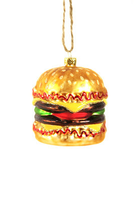 Christmas Ornament - Double Cheeseburger