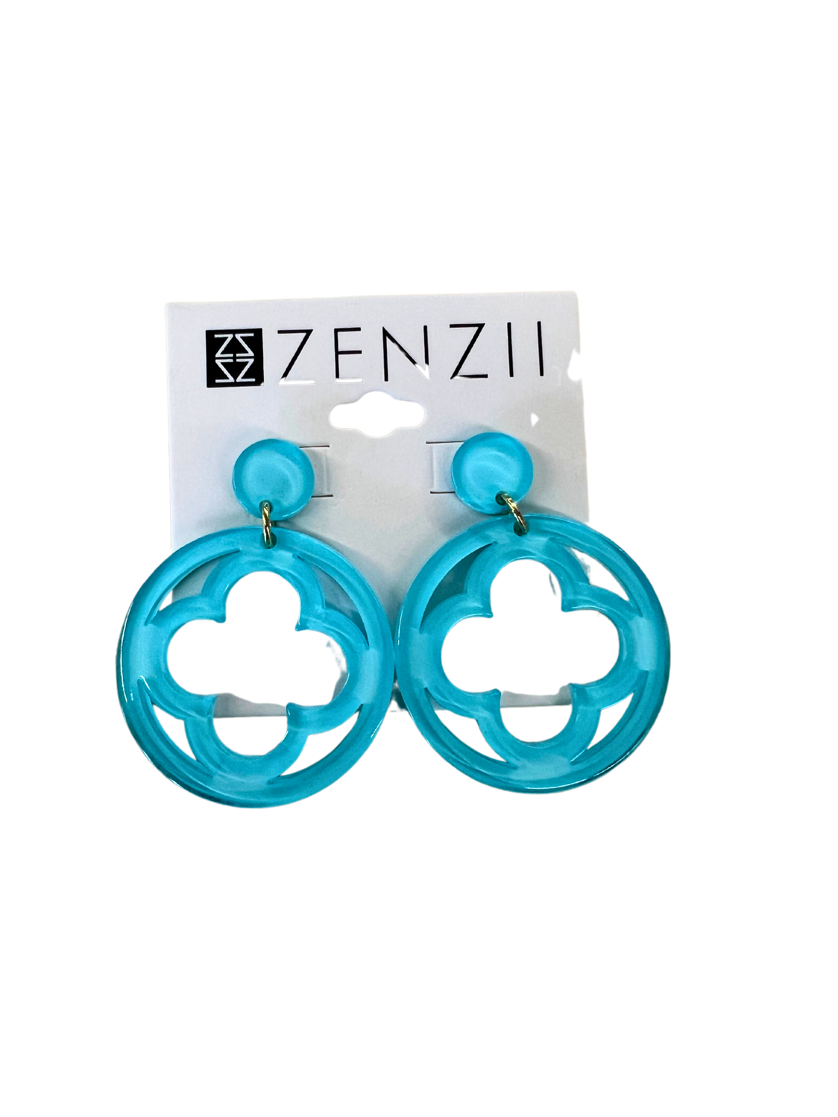 Zenzii | Felicity Drop Earrings, Multiple Colors