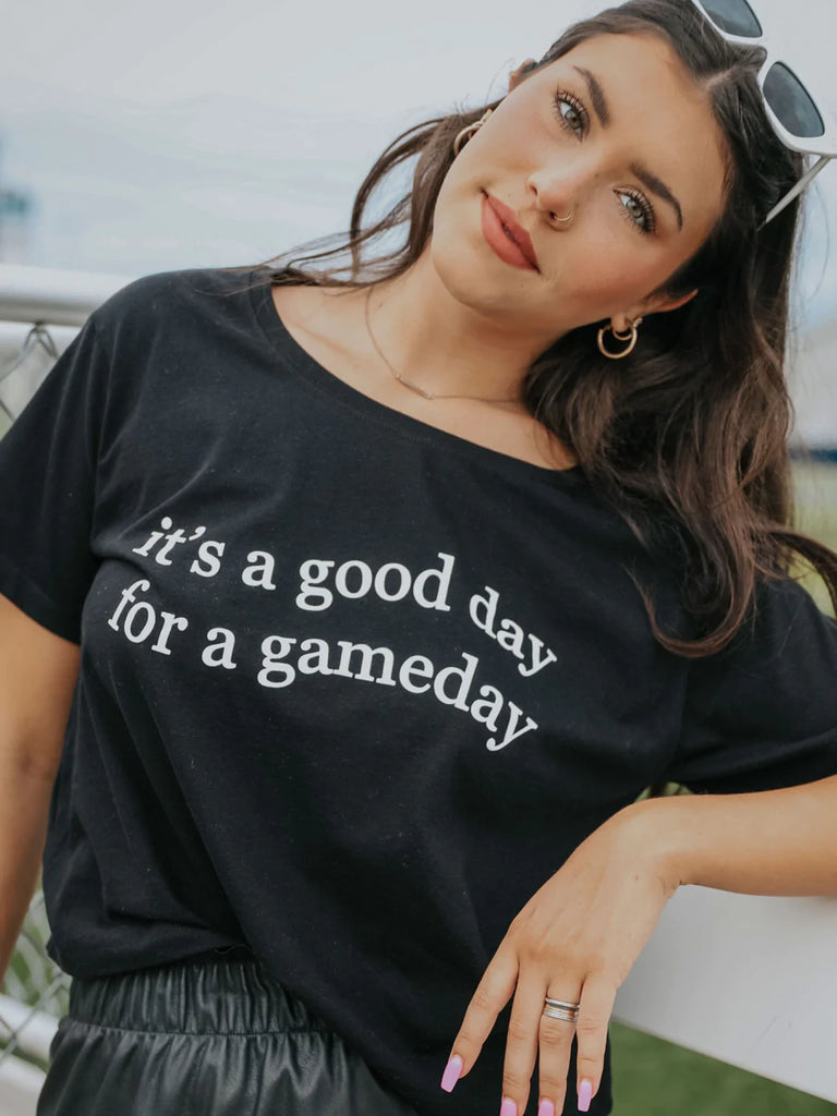 Charlie Southern | Good Day for Gameday, Crop Tee