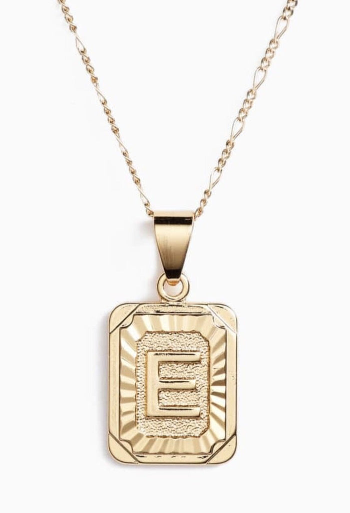 Bracha | Initial Card Necklace