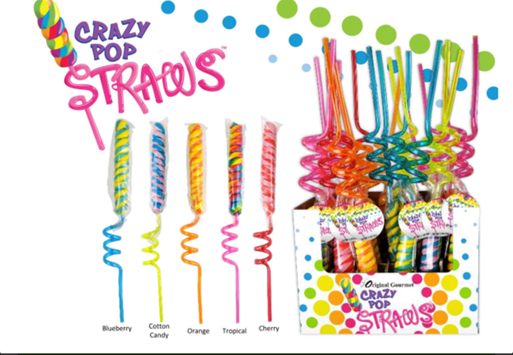 Crazy Pop Straws