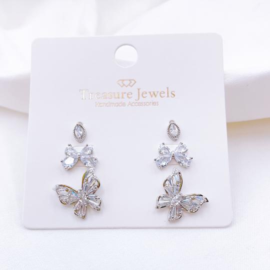 Treasure Jewels | Butterfly Set, Silver