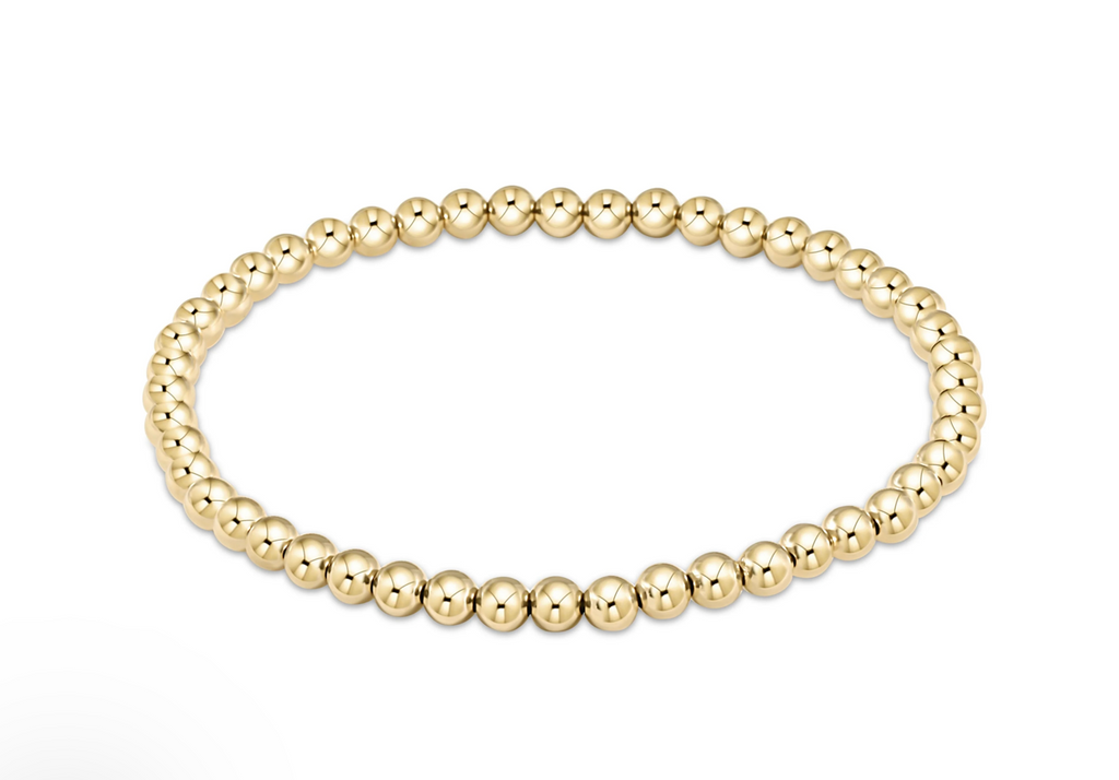 Enewton | Classic Gold 4mm Bead Bracelet