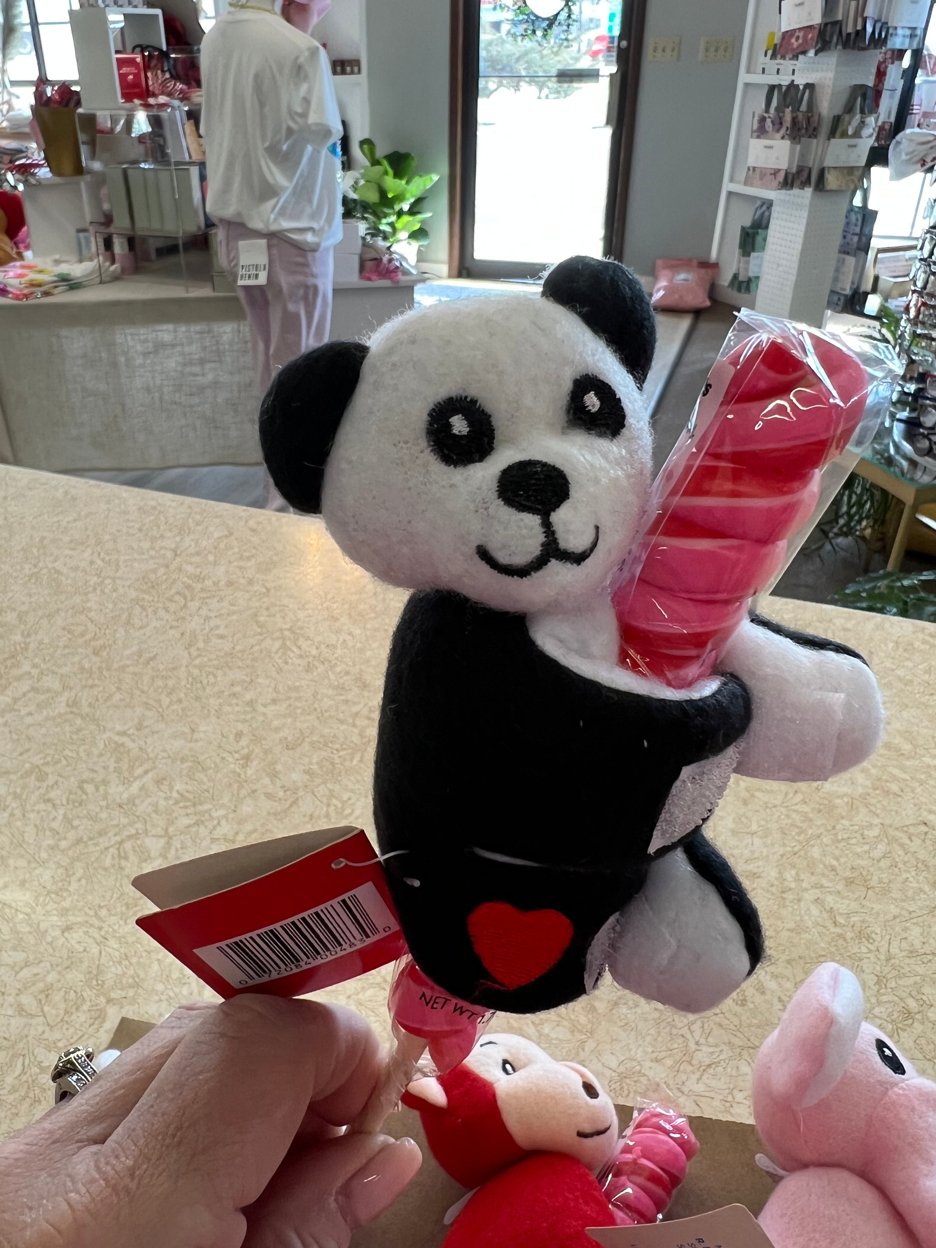 Valentine Plush and Pop