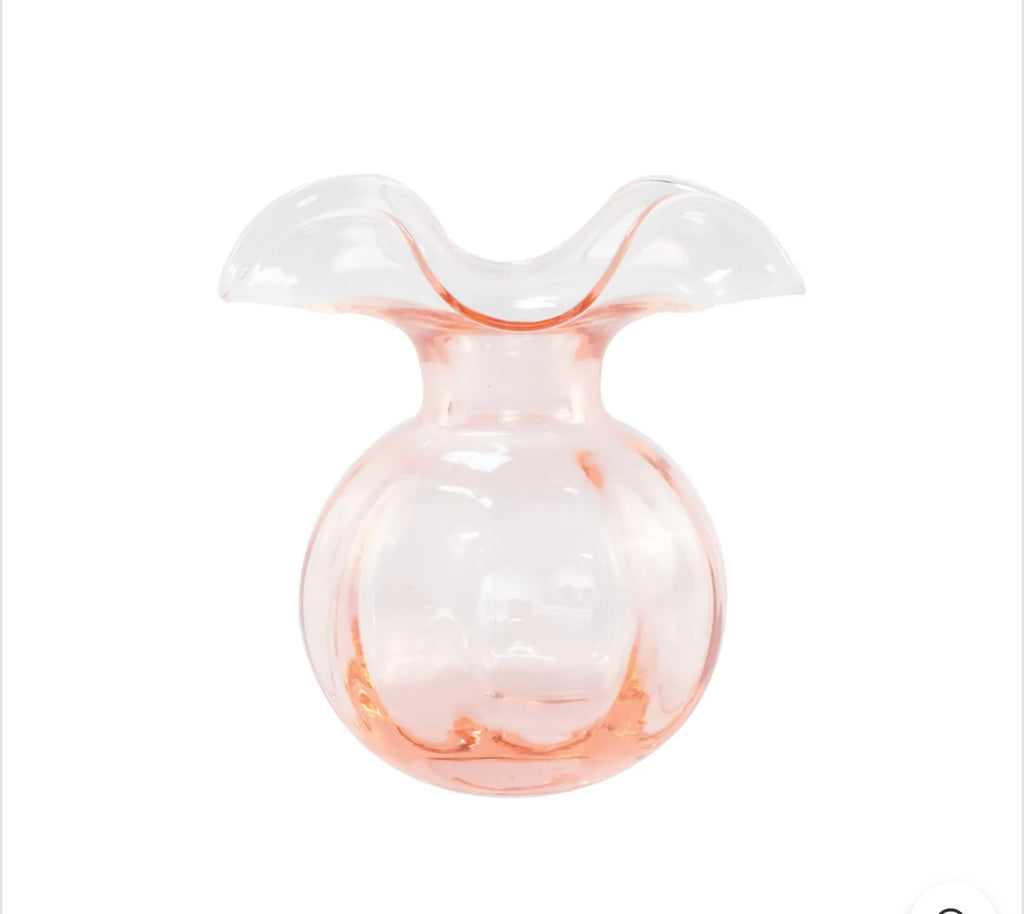 Vietri Hibiscus Vase, pink