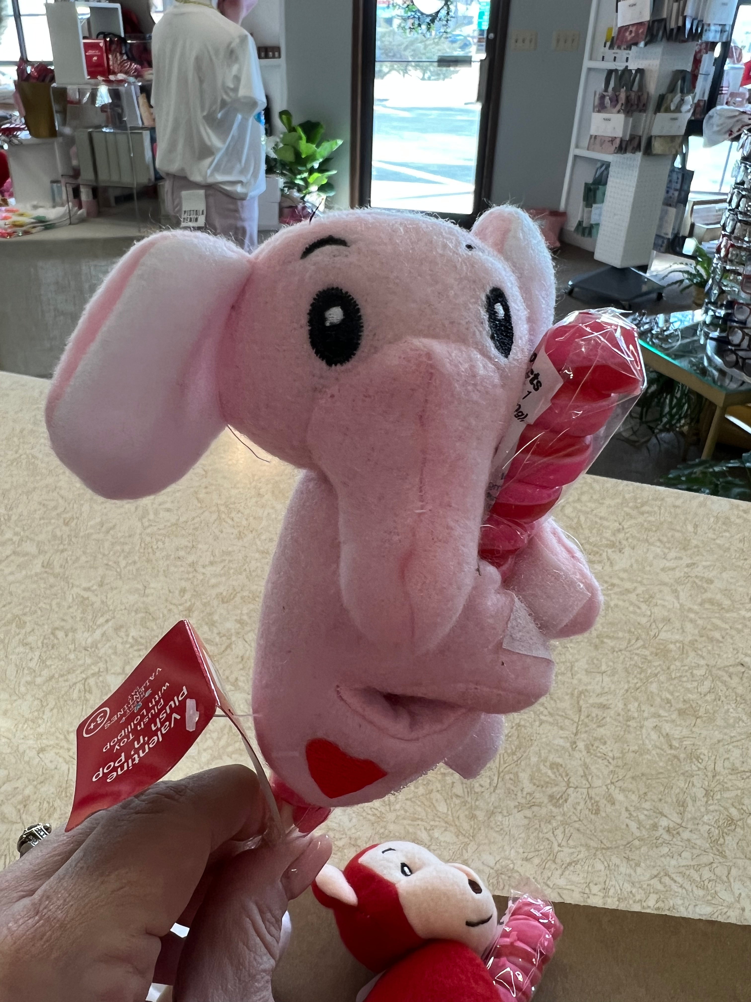 Valentine Plush and Pop