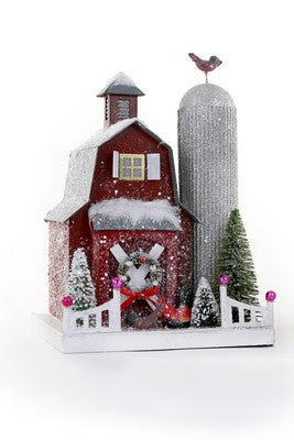 Cody Foster & Co | Rustic Winter Barn Village House