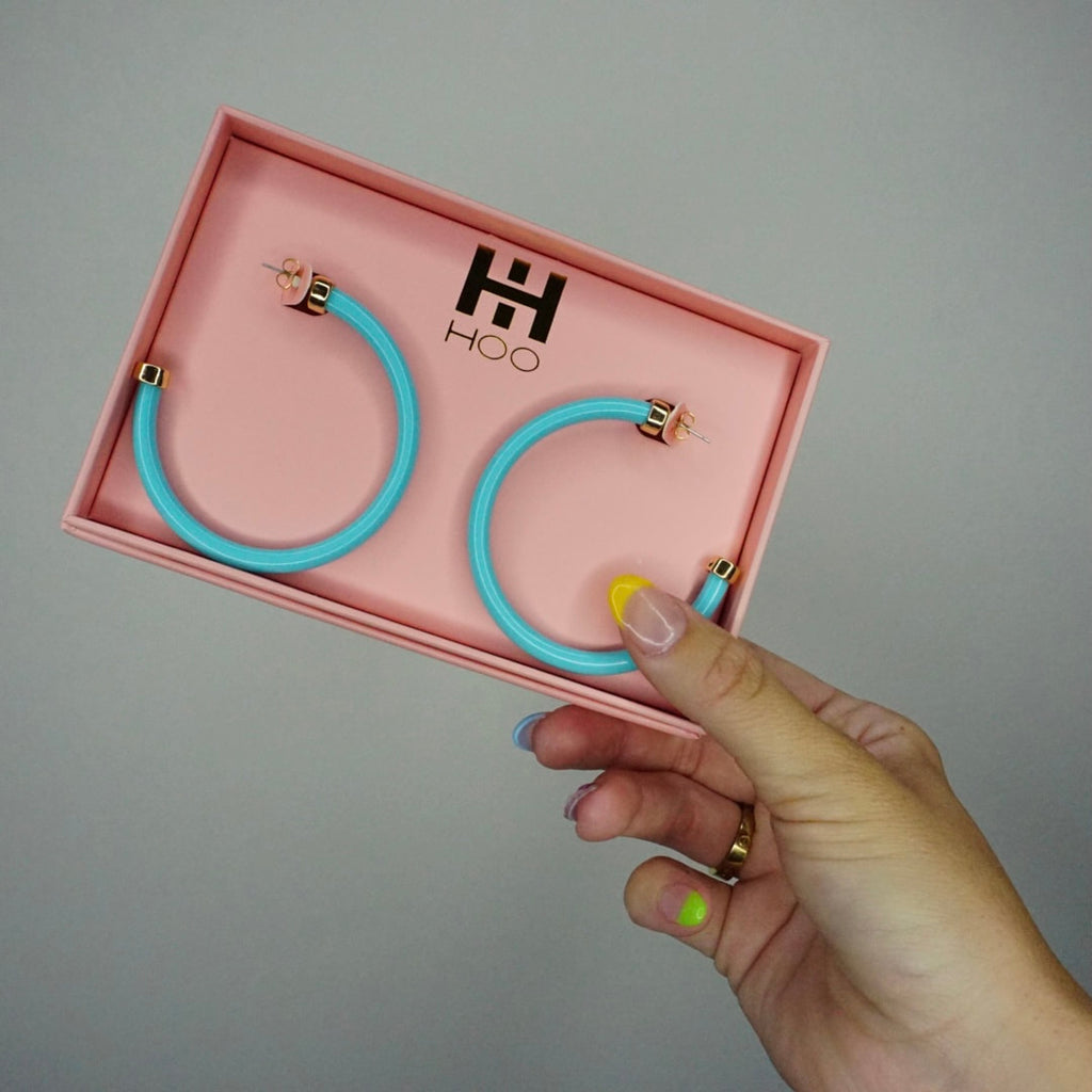 Hoo Hoops | Hoop Earrings, Multiple Color Options