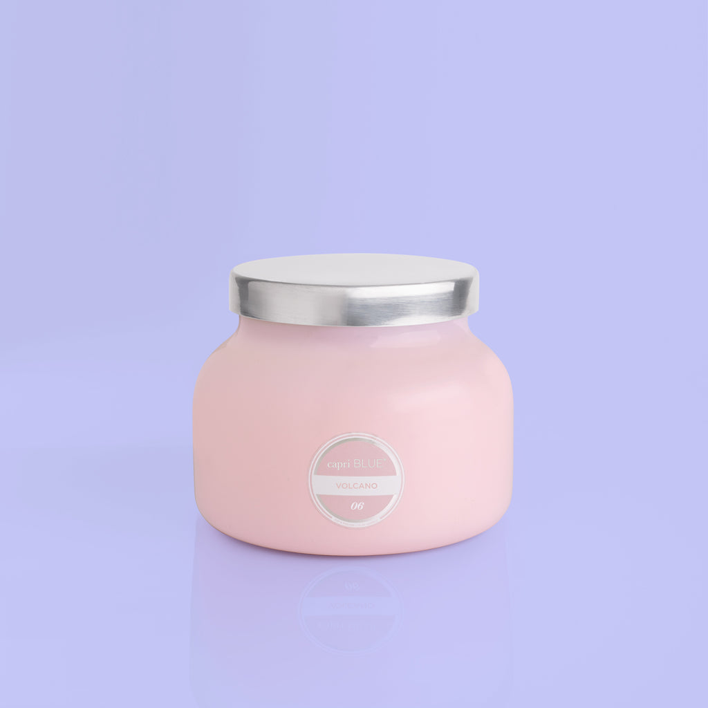 Capri Blue | Volcano Signature Jar Candle, Bubblegum Pink